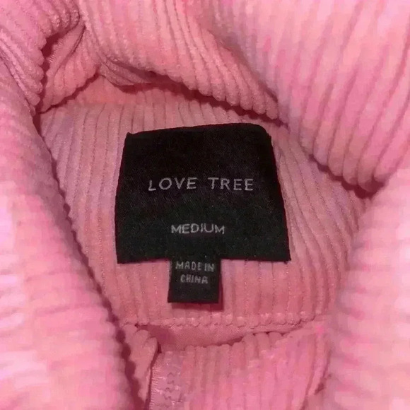 Pink Corduroy Puffer Vest - Picture 3 of 3